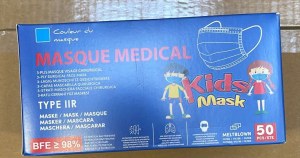 MASQUES CHIRURGICAUX TYPE IIR  ENFANTS