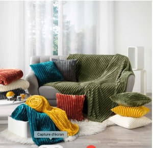 PARURES DE DRAPS : Drap Plat 240x300 + Drap Housse 140x190 + 2 Taies d'Oreillers