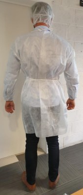 Blouses blanches de protection (hôpital - alimentaire - …)