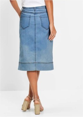 2,90 €/pièce - Jupe en jean pour femme, stock, saison printemps-été, tailles 38-54, liv...