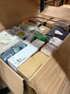 350 € par palette – Marchandises mixtes en retour des marketplaces allemandes : apparei...