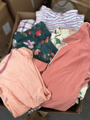 8 €/kg – Lot de pyjamas pour femmes n°1, 236 kg, catégorie A, marques premium comme Sun...