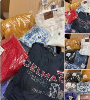 9 € / kg – Lot de 1575 kg de vêtements de marque (mixte, catégorie C, seconde main, Nik...)