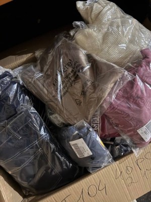 217 € pour 40 pièces – Mix de vêtements de marque pour femmes et hommes, catégorie A/B/...
