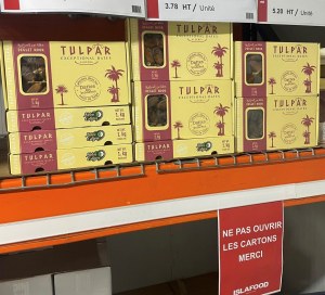 DATTE FRAICHE SUR BRANCHE DEGLET NOUR BOITE DE 01KG