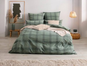 4,50 € Parure de lit en coton biologique, réversible, taille à partir de 135×200 cm, no...