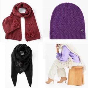 Bonnets et écharpes d'hiver – stock MIX, à partir de 1,20 € par pièce, livraison rapide...