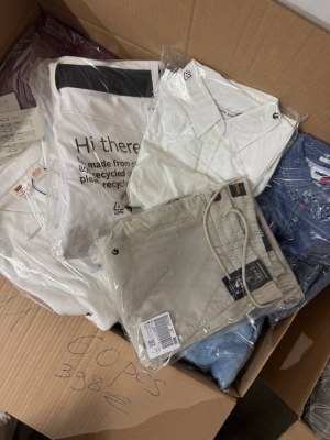 398 € par lot (60 pièces) – Vêtements de marque mixte femmes/hommes, catégories A/B/C...