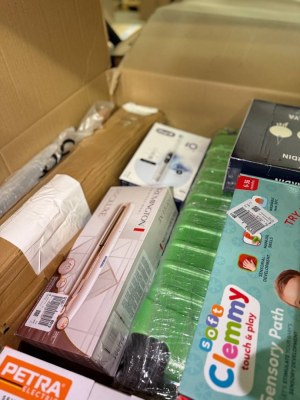 354€ Palette MIX P10 : Électroménager, articles pour enfants, retours catégories A/B/C...