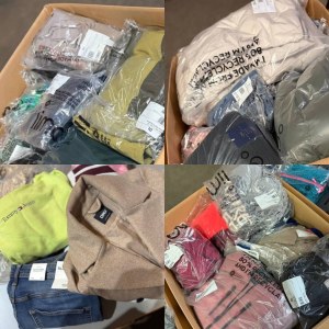 À partir de 8,40 € / kg – Vêtements de marque mixtes pour femmes et hommes, retours cli...