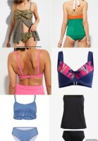 Stock de maillots de bain pour femmes, Catégorie A, expédition rapide à partir de 500...