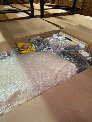 350 € – Palette MIX P9 avec électroménager, articles pour la maison et produits pour en...