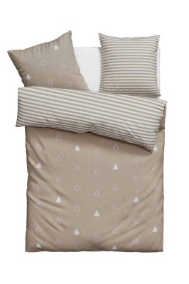 4,50 €/pièce – Parure de lit réversible motif « chevrons » en 100 % coton, à partir de...