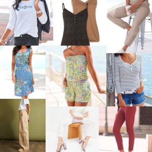 À partir de 2,50 € – Lot de vêtements été, Catégorie A – 100 % neufs, 95 % femmes, emba...