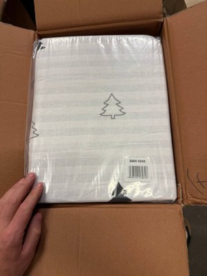 4,50 €/pièce – Parure de lit réversible motif « chevrons » en 100 % coton, à partir de...