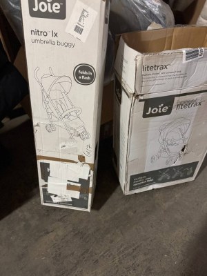 45,45€ par pièce – Poussettes et sièges auto de marque (Mix), 81 pièces, retours clients