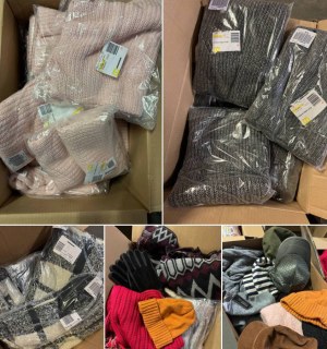 Bonnets et écharpes d'hiver – stock MIX, à partir de 1,20 € par pièce, livraison rapide...