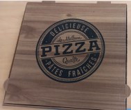 Boîte pizza 26x26x4