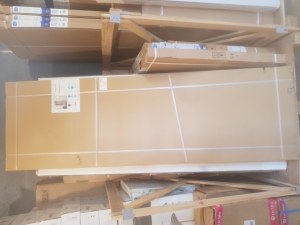 EQUIPEMENTS CABINE DE DOUCHE NEUFS (RECEVEUR , PAROI EN VERRE, ACCESSOIRES)