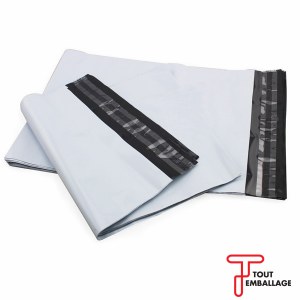 POCHETTE PLASTIQUE OPAQUE 280X370 MM 80 MICRONS