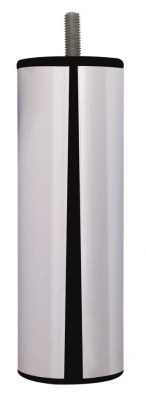 Pieds de lit Métal Chromé hauteur 150 mm ø 51 mm