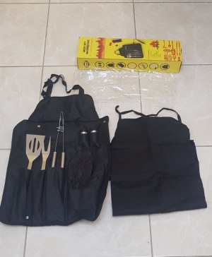 Gros Lot Ustensille Barbecue avec tablier