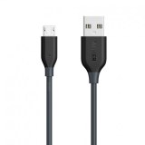 ANKER - PowerLine - 0,9m - Micro USB - Grey - LOT DE 136 - NEUF - Prix de gros