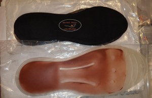 Semelle litho-réflexologie gel et lithothérapie