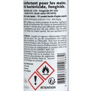 Gel hydroalcoolique made in France- Flacon 100 ml