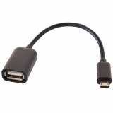 Cable OTG USB femelle type A vers micro USB male type B