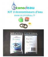 KIT 3 économiseurs d'eau ECONODEAU