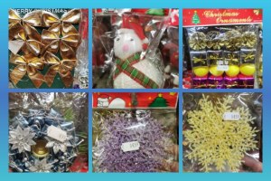 Lot d'accessoires spécial Noël