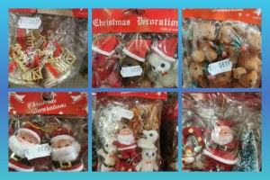 Lot d'accessoires spécial Noël