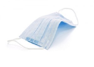 Masque bleu facial 3 plis non-médical