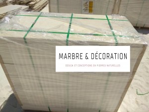 Carrelage Dalles Pierre d'Egypte Limestone