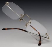 Lunettes Vintage en Titanium made in Japan