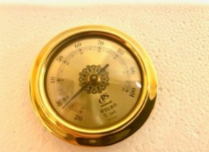 Hygromètre (à cheveux) Made in Germany en laiton