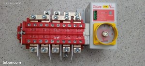 Lot de sectionneurs/transferts automatiques motorisés