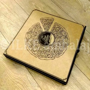 Boite à Pizza Imprimée Piece of Pizza- Diverses tailles