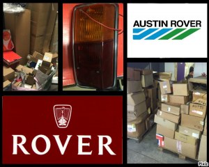 GROS DESTOCKAGE LOT PIECES AUTOMOBILE ROVER MG