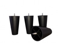 Pied de sommier noir