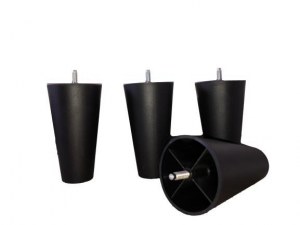 Pied de sommier noir