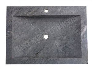 Pierre Bleue Turque Evier 70x50 cm