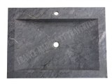 Pierre Bleue Turque Evier 70x50 cm Épaisseur : 10 cm Qualité : 1’er Choix Finition :...