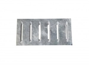 Pierre Bleue Turque Grille Rainure 15x30 cm