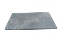 Pierre Bleue Turque Margelle Arrondi 33x61 cm