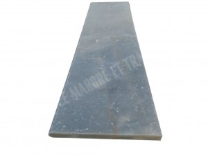 Pierre Bleue Turque Margelle Arrondi 33x61 cm