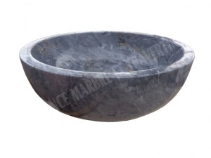 Vasque Pierre Bleue Turque Modèle Bol Hauteur : 15 cm Qualité : 1'er Choix Diamètre :...