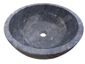 Vasque Pierre Bleue Turque Modèle Bol Hauteur : 15 cm Qualité : 1'er Choix Diamètre :...