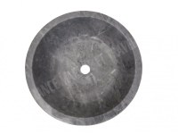 Vasque Pierre Bleue Turque Modèle Bol Strié